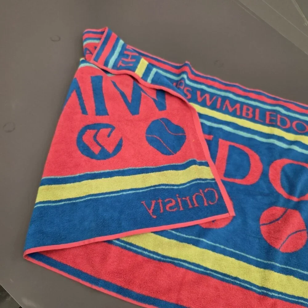 Official Wimbledon 2009 Ladies Towel Multicolor 52x28in